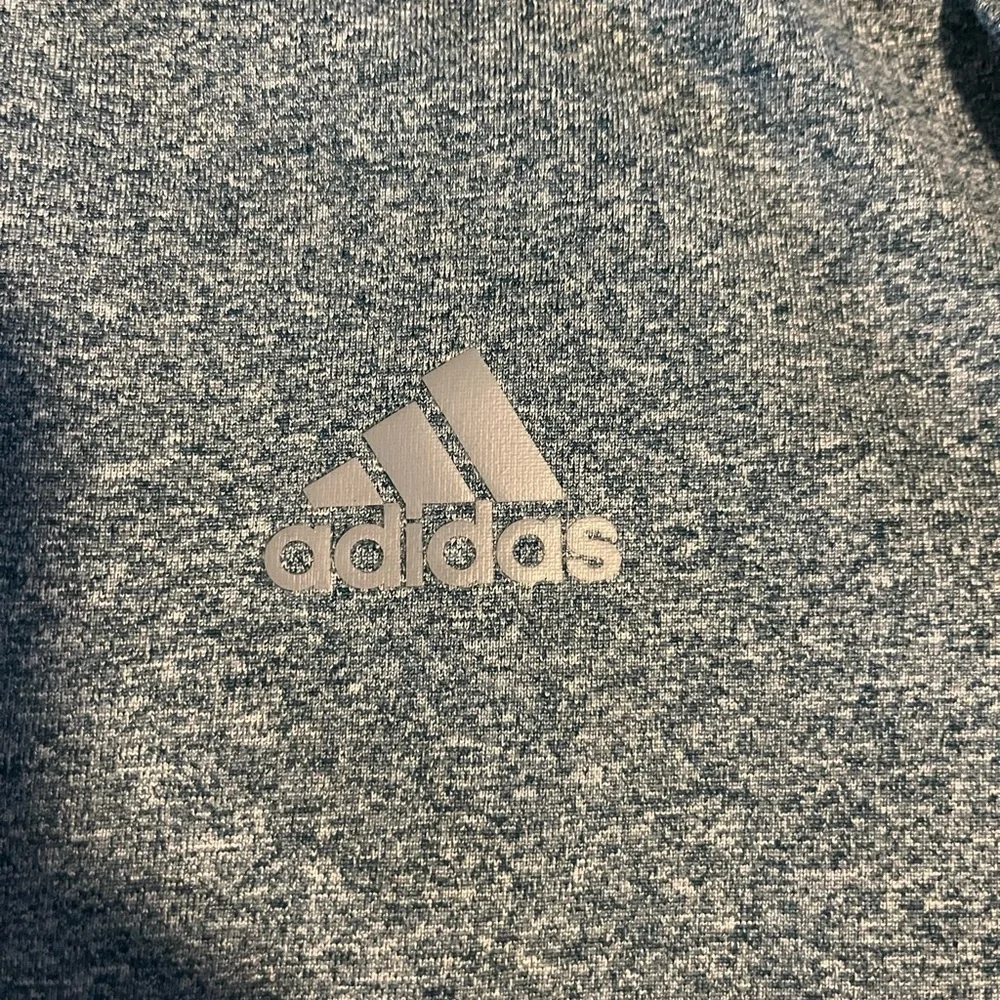 Adidas MENS T-‎ Shirt Size L Climalite Keeps You Dry Heather Green EUC